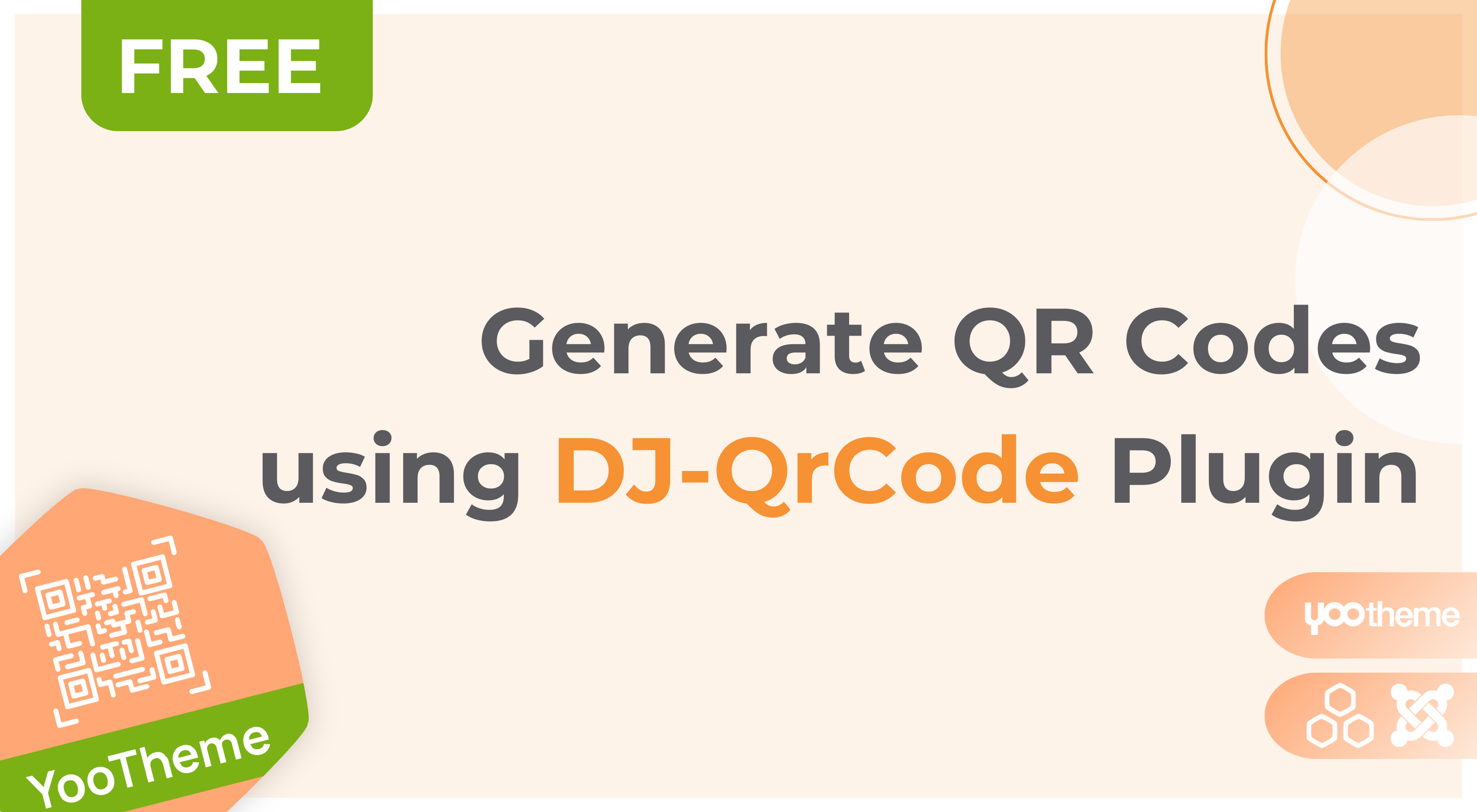 QR codes generator for Joomla