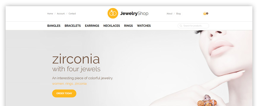 eCommerce Joomla jewelry template