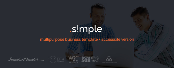 JM Simple - Multipurpose Business Joomla 3 Template