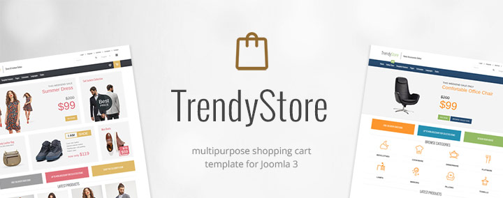 JM Trendy J2Store - Multipurpose Shopping Cart Joomla 3 Template
