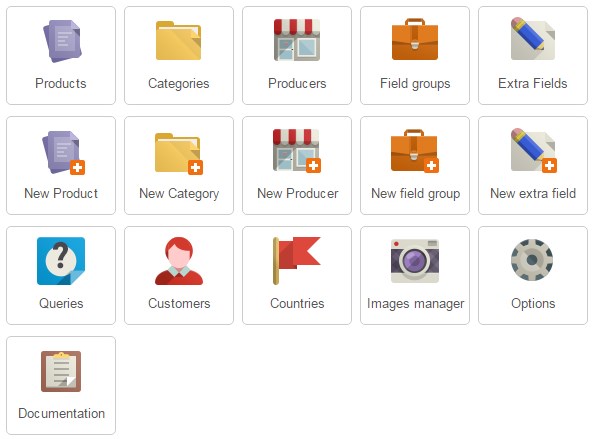 joomla product catalog extension