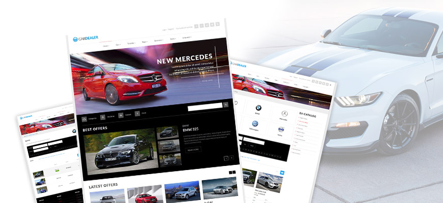 car dealer website