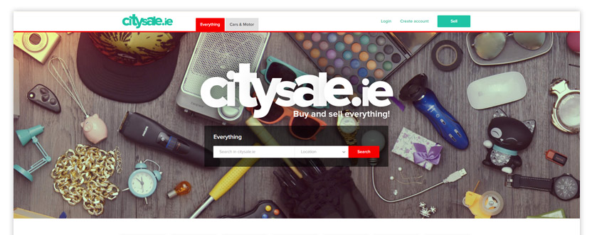 Buy and sell everything classified ads website template