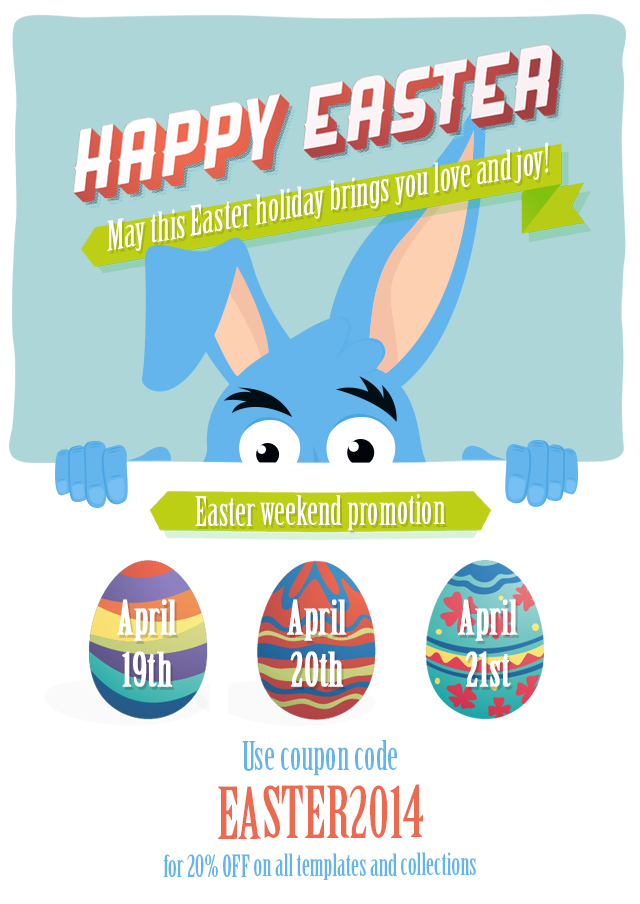 Joomla Happy Easter Promotion