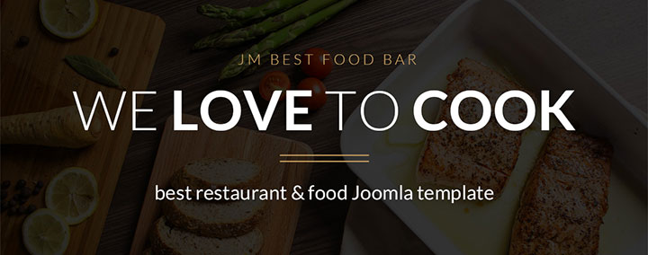 JM Best Food Bar - Food and Restaurant Joomla 3 Template