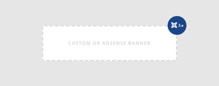 How to submit adsense and custom banners with Joomla 3 template?