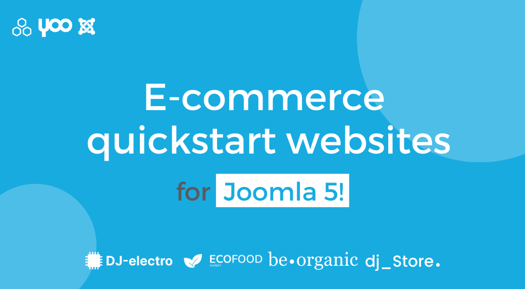 Joomla 5 eCommerce Templates