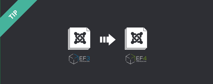 Best way to update template from EF3 to EF4